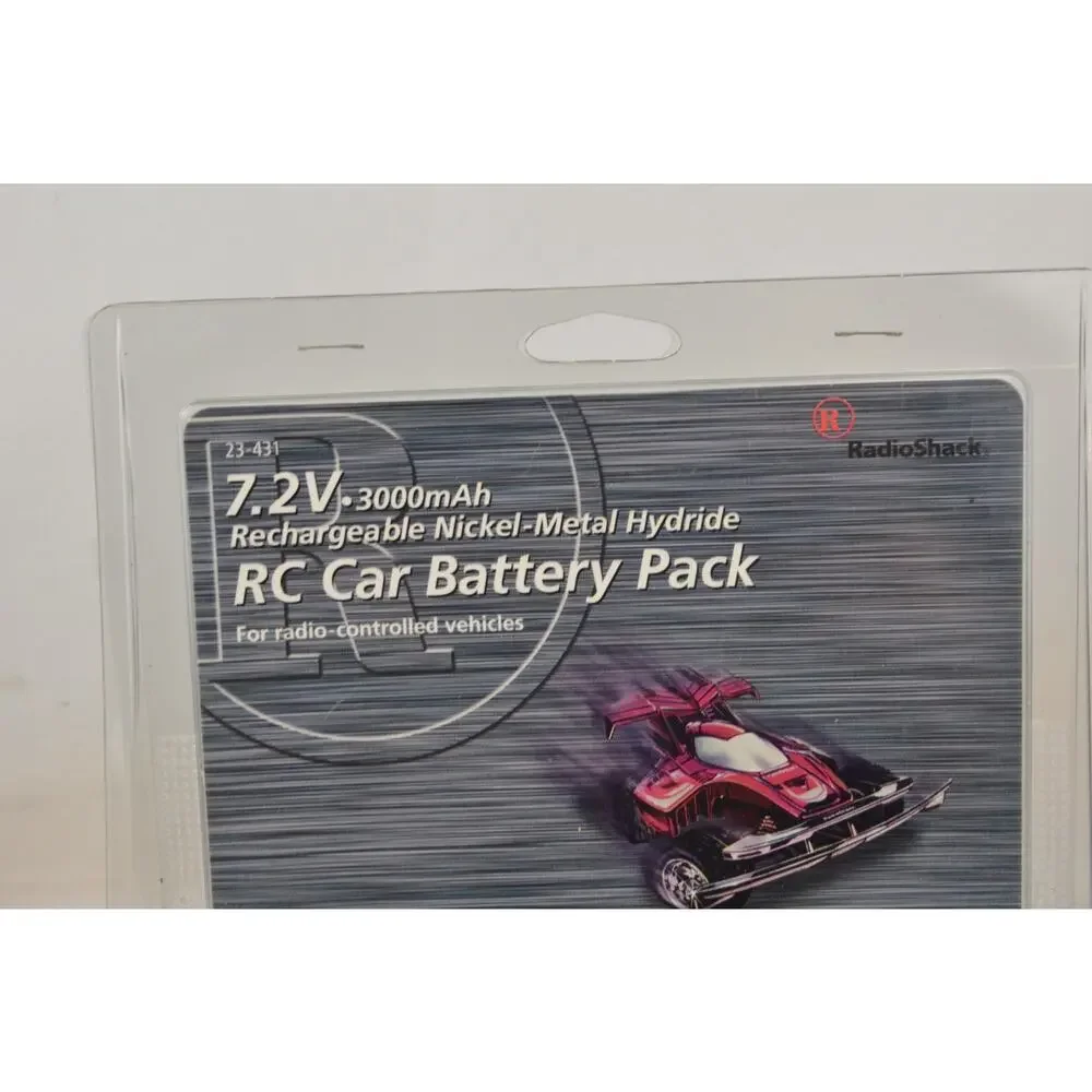 RadioShack 7.2V RC Car Battery Pack Rechargeable 3000mAh Accessory